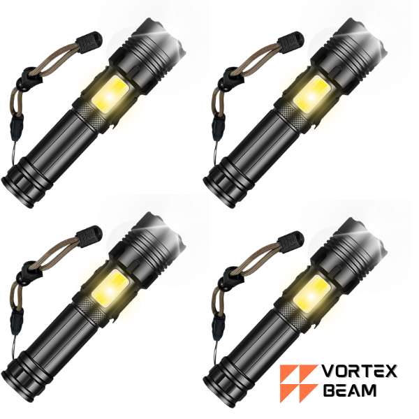 P70 Pro Dual wiederaufladbare Taschenlampe