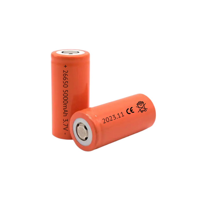 Rechargeable Lithium ion Battery 26650LFP 5000mAh 3.7v